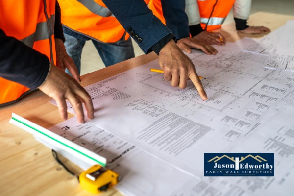 See if you need a party wall agreement for building along boundary line Thornton