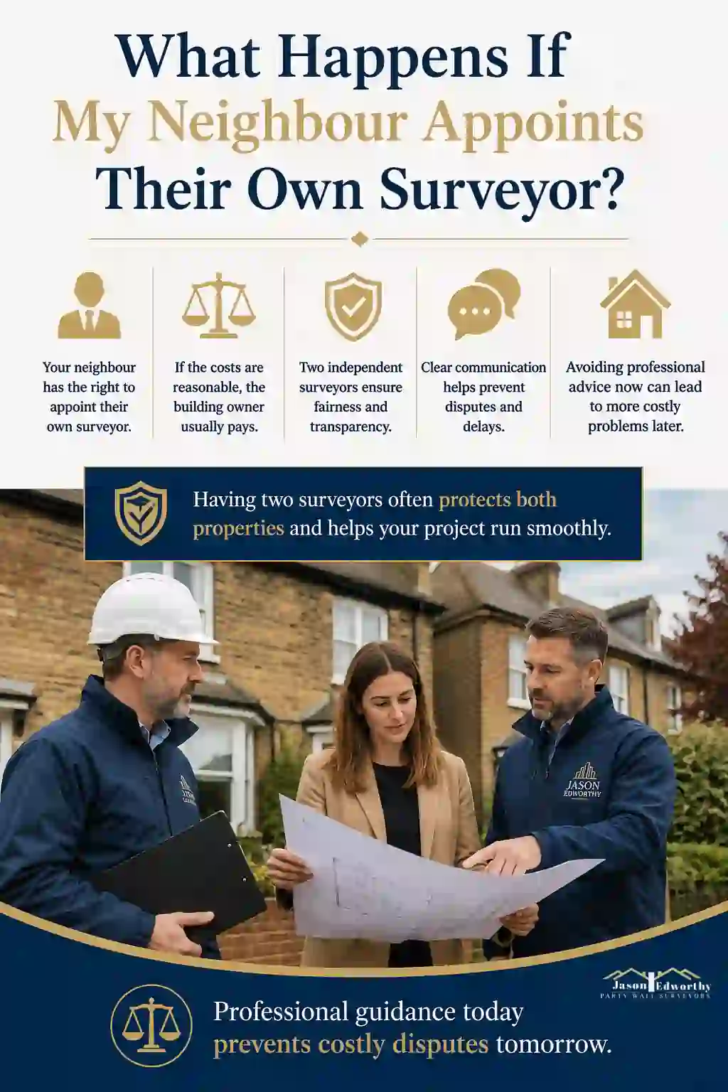 What Happens If My Neighbour Appoints Their Own Surveyor Thornton?